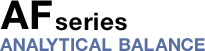 AF series - ANALYTICAL BALANCE