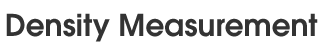 Density Measurement